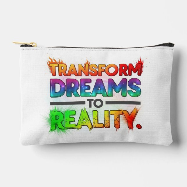 Custom Print Cut Sew Small Accessory Pouch (Front)