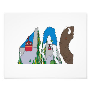 Custom Print JACKSON HOLE, WY (JAC)