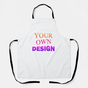 Custom Print Kitchen Apron - Chef Gift for All