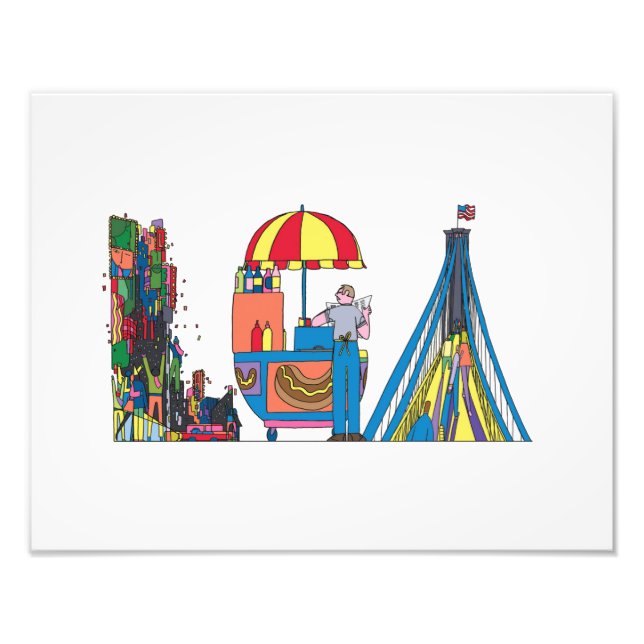 Custom Print | NEW YORK, NY (LGA) (Front)