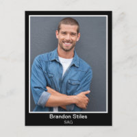 Custom Print Postcards for Actors