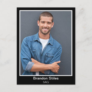 Custom Print Postcards for Actors