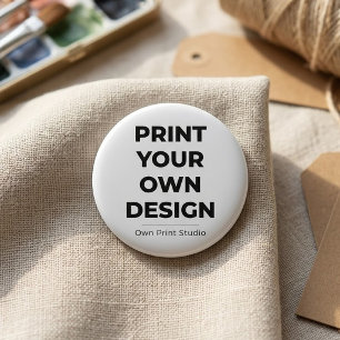 Custom Print Your Own Printing My Own To Order 3 Cm Round Badge