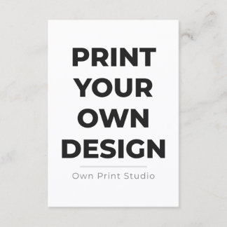 Custom Print Your Own | Printing My Own To Order Announcement