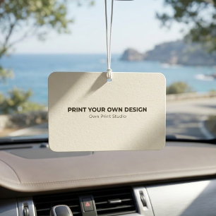 Custom Print Your Own Printing My Own To Order Car Air Freshener