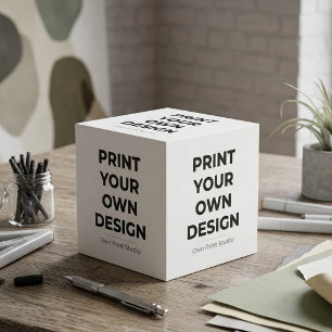 Custom Print Your Own   Printing My Own To Order Cube