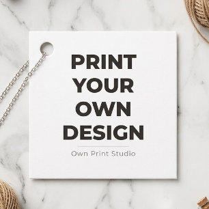 Custom Print Your Own Printing My Own To Order Favour Tags