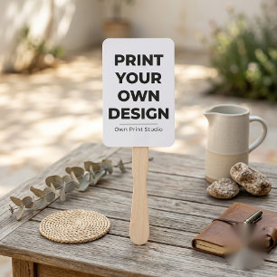 Custom Print Your Own   Printing My Own To Order Hand Fan
