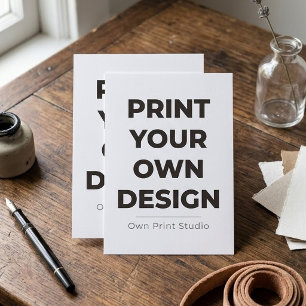 Custom Print Your Own Printing My Own To Order Holiday Card