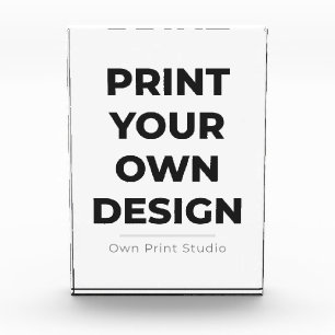 Custom Print Your Own   Printing My Own To Order Photo Block