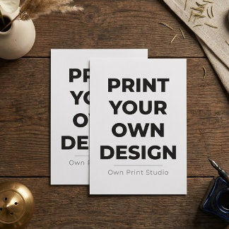 Custom Print Your Own | Printing My Own To Order Programme