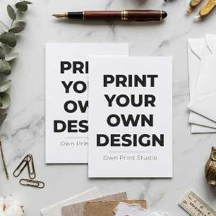 Custom Print Your Own Printing My Own To Order RSVP Card