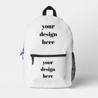 Custom Printed Backpack