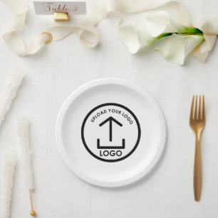 Custom Printed Business Logo Promotional Paper Plate