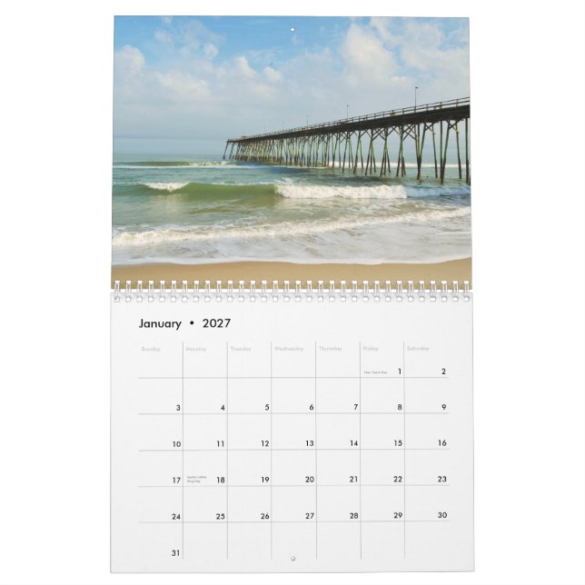 Custom Printed Calendar (Jan 2027)