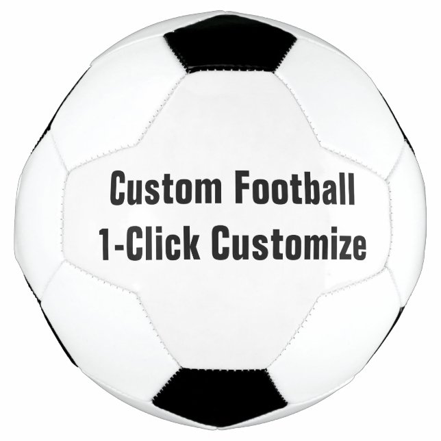 Custom Printed Football to personalise (Front)