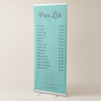 Custom Printed Free Standing Business Price Retrac