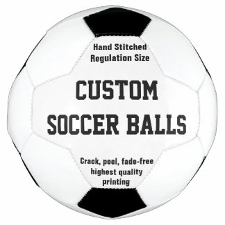 Custom Printed Personalised Soccer Ball