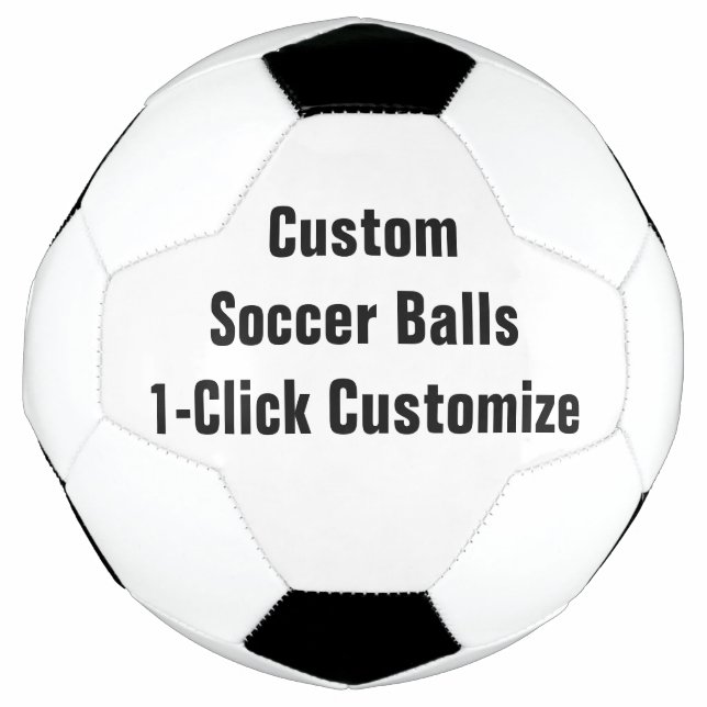 Custom Printed Personalised Soccer Ball (Front)