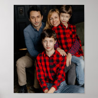 Custom Printed Portrait – Personalised Photo Artwo