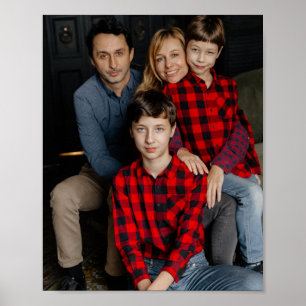 Custom Printed Portrait – Personalised Photo Artwo Poster