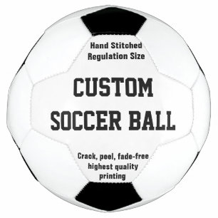 Custom Printed Soccer Ball to personalise