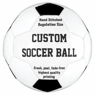 Custom Printed Soccer Ball to personalise