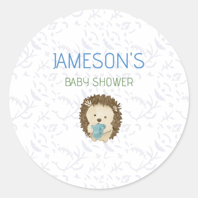 Custom Printed Stickers Personalised Party | Elega (Front)