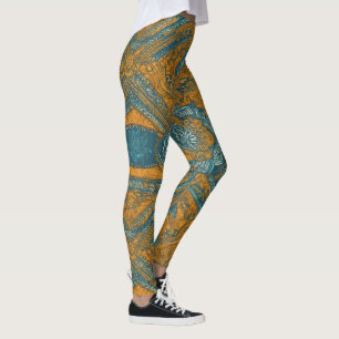 Custom Printed Yoga Pants Trendy Designs for Yoga
