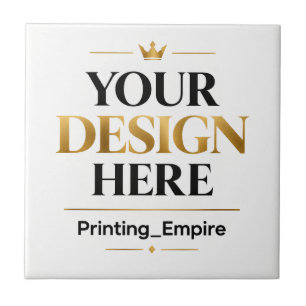 Custom Printing - No Minimum Wholesale Bulk Order Tile