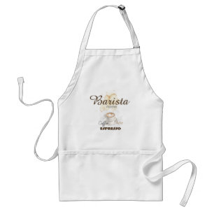 Custom Professional Barista Apron with Name
