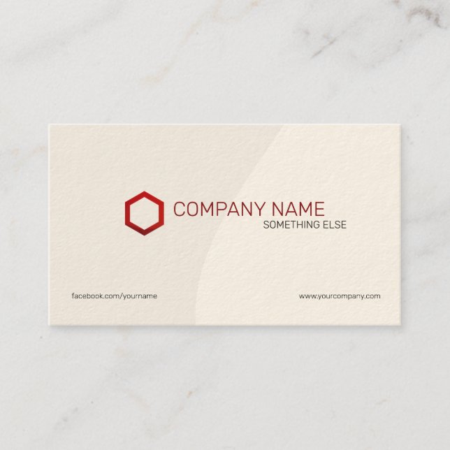 Custom Professional Business Card logo Design (Front)