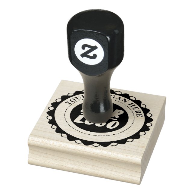 Custom Professional Business Logo create your own Rubber Stamp (Stamp)