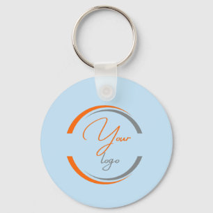 custom professional business logo only  key ring