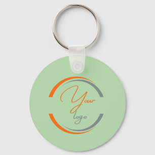 custom professional business logo only  key ring