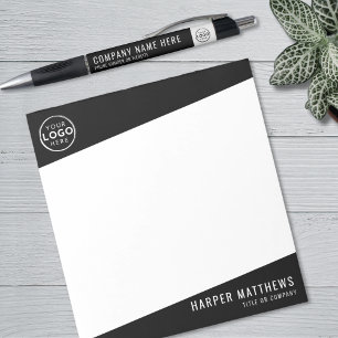 Custom Professional Company Logo Notepad