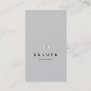 Custom Professional Consulting Business Card