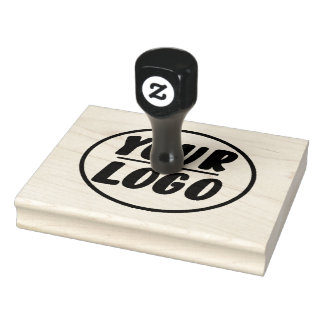 Custom Professional Corporate Logo Large  Rubber Stamp