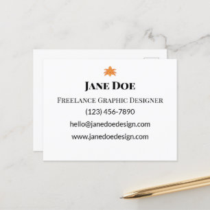 Custom Professional or Personal Contact Cards
