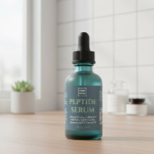 Custom Professional Peptide Serum Skincare Label