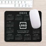 Custom Promotional Business Logo 2025 Calendar Mouse Mat<br><div class="desc">Create your own personalized 2025 calendar mouse pads with your own company logo, business slogan and contact information. You can easily change the background color to match your corporate colors. Makes a great promotional giveaway or corporate gift for customers, vendors, employees or other special people. No minimum order quantity and...</div>