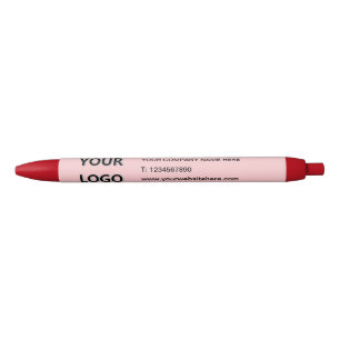 Custom Promotional Business Logo and Text Pen Gift