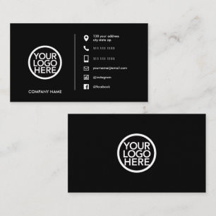 Custom Promotional Business Logo Card