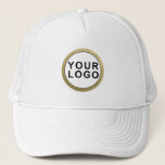 Custom Promotional Business Logo Trucker Hat<br><div class="desc">Custom Promotional Business Logo Trucker Hat. Personalise with your custom logo.</div>