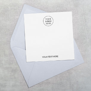 Custom Promotional Logo Card