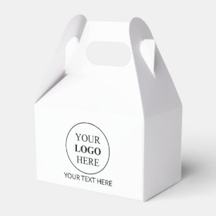 Custom Promotional Logo Favour Box