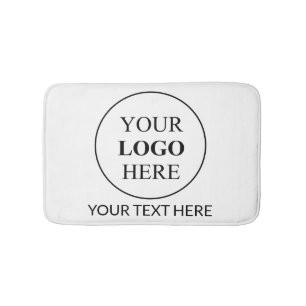Custom Promotional Logo – No Minimum Order Bath Mat