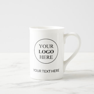 Custom Promotional Logo – No Minimum Order Bone China Mug