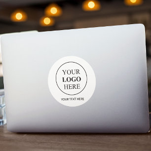Custom Promotional Logo – No Minimum Order Classic Round Sticker