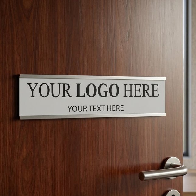 Custom Promotional Logo – No Minimum Order Door Sign (Creator Uploaded)